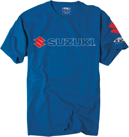 Facotry Effex Suzuki Team T-Shirt - Royal Blue