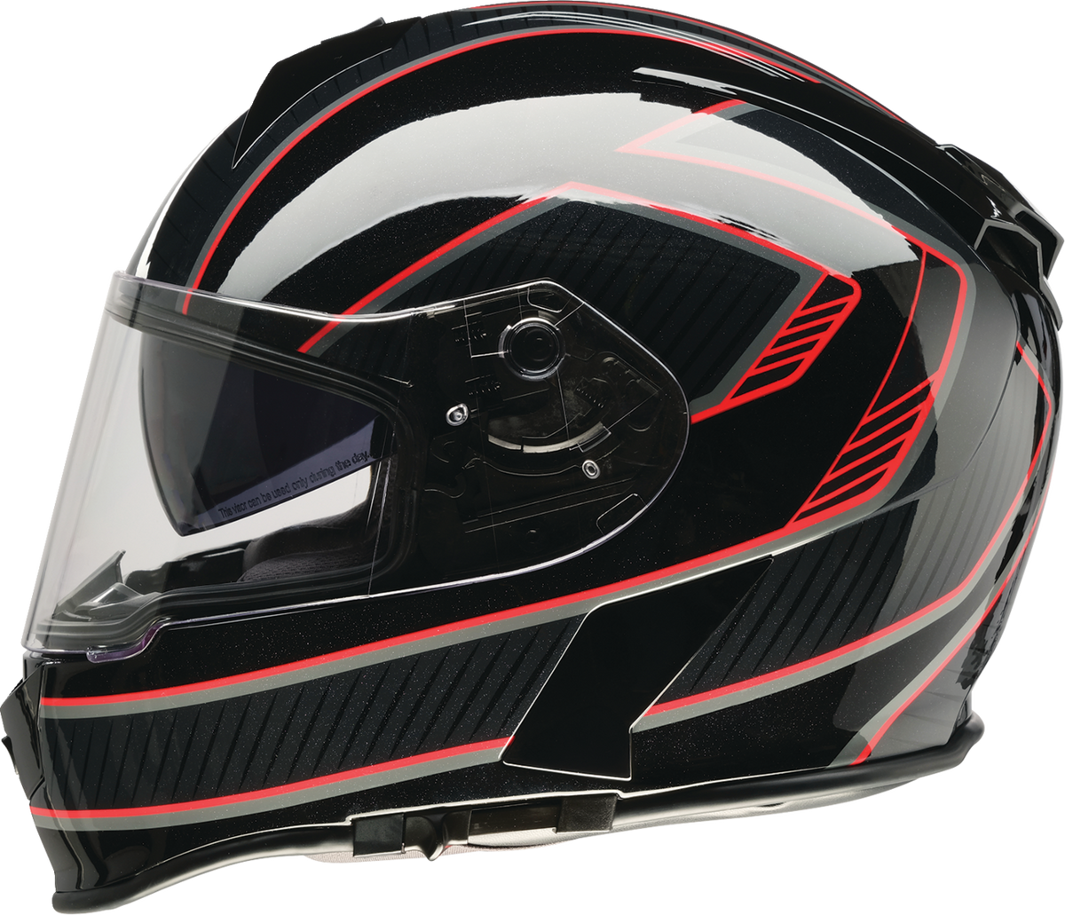 Z1R Warrant Amplify Helmet - Black/Red