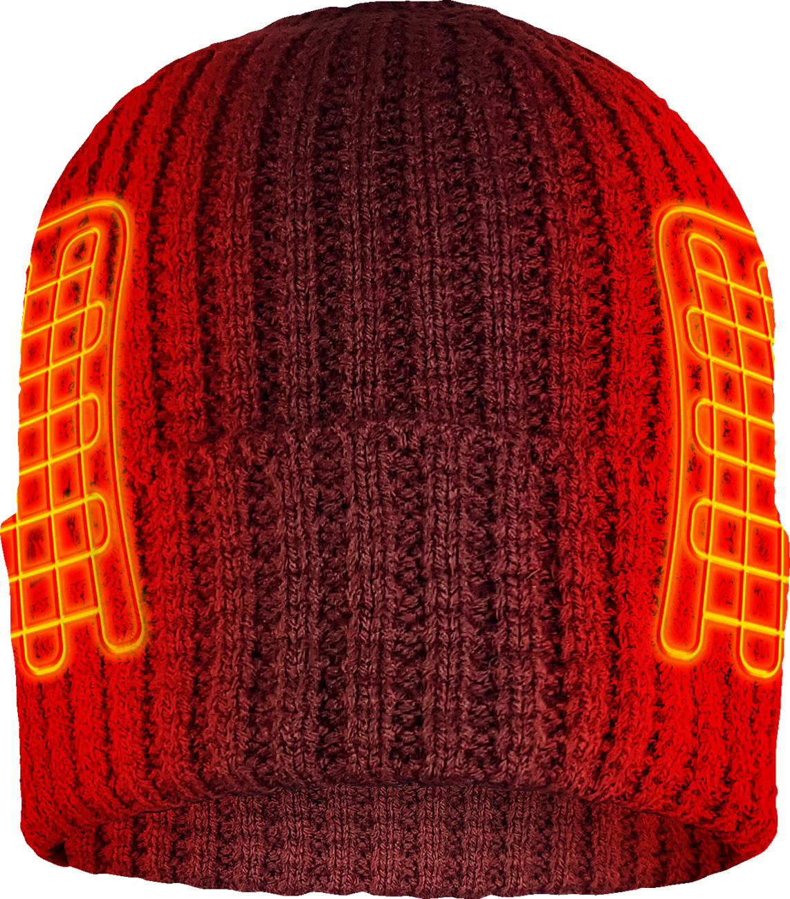 Gerbing 5 V Waffle Knit Heated Hat Beanies - Red