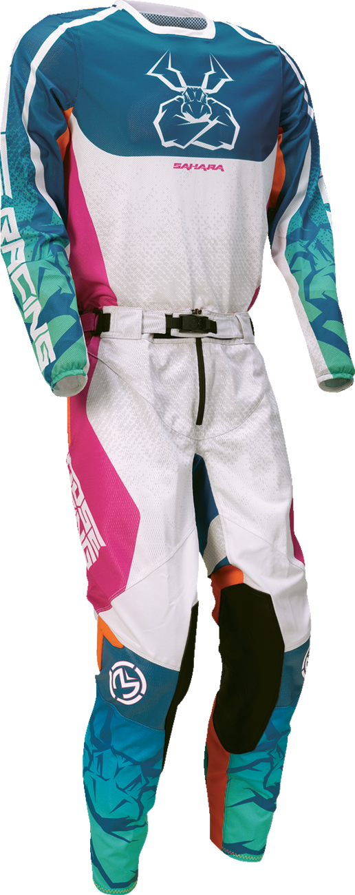Teal/Orange/Pink