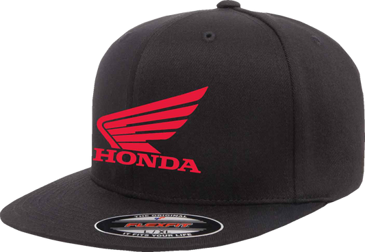 Facotry Effex Honda Big Wing Hat - Black