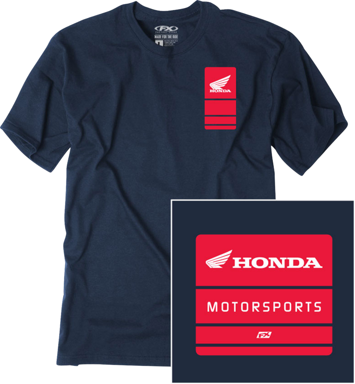 Facotry Effex Honda Phase T-Shirt - Navy
