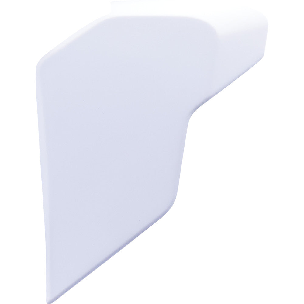 Icon Ultraflite Helmet Side Plates - Gloss White