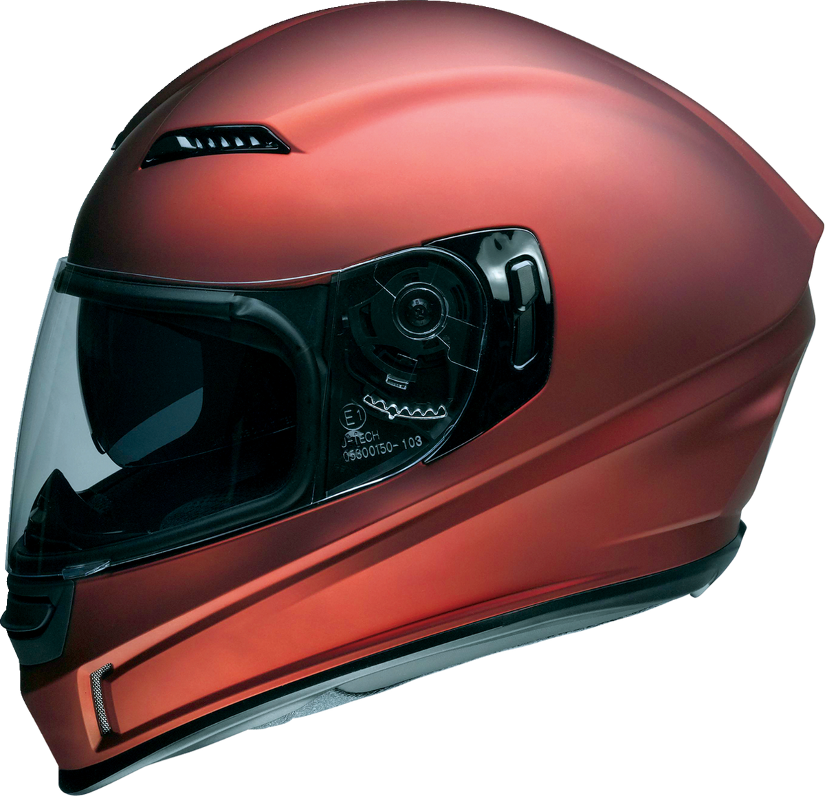 Z1R Jackal Satin Helmet - Red
