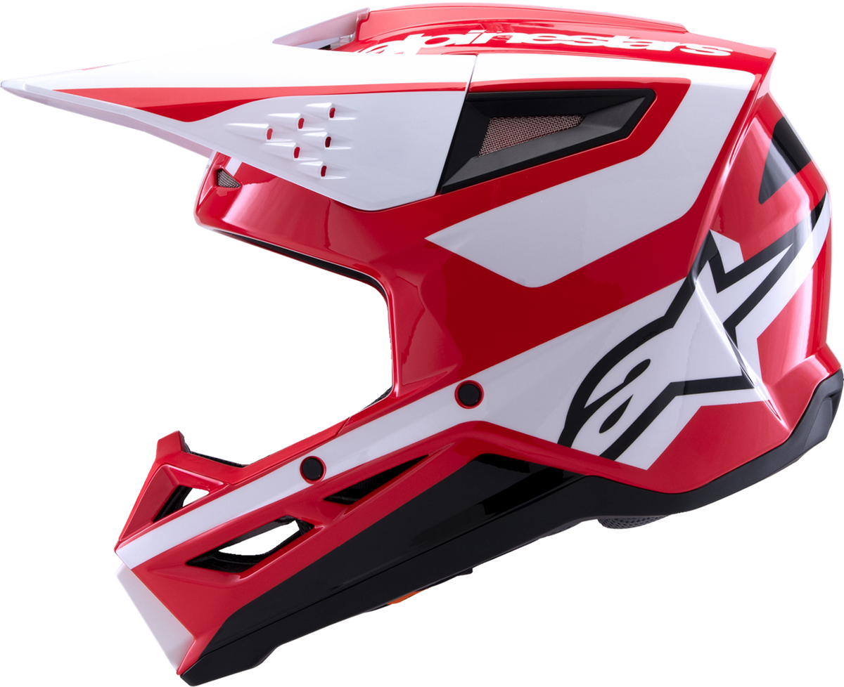 Alpinestars SM3 Heat Helmet Gloss Red/White/Black