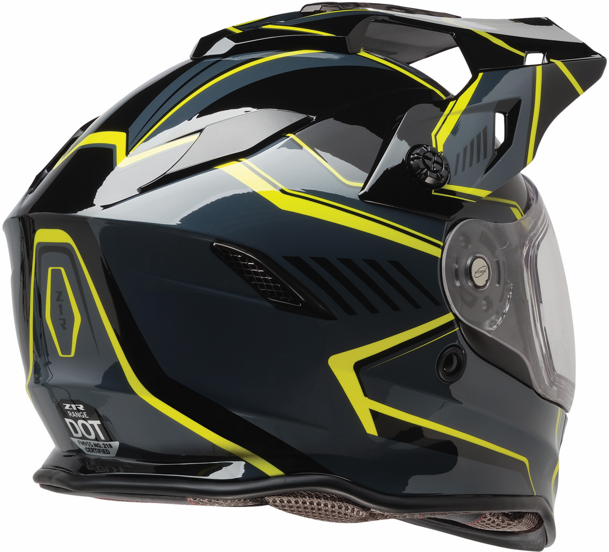 Z1R Range 2.0 Voyager Helmet - Gray/Hi-Viz