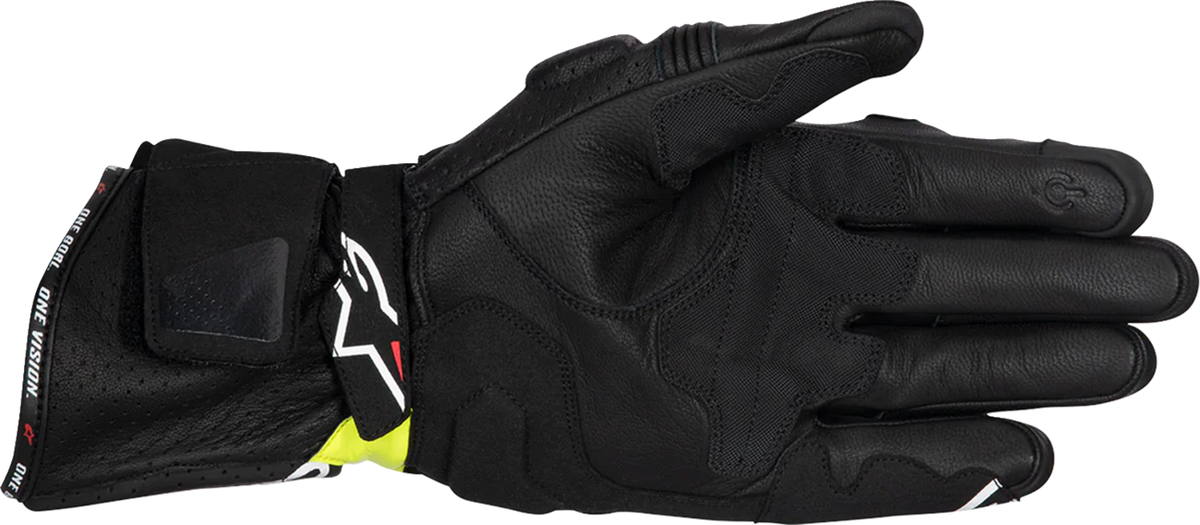 Alpinestars SP-3 Gloves Black/Fluo Yellow/White