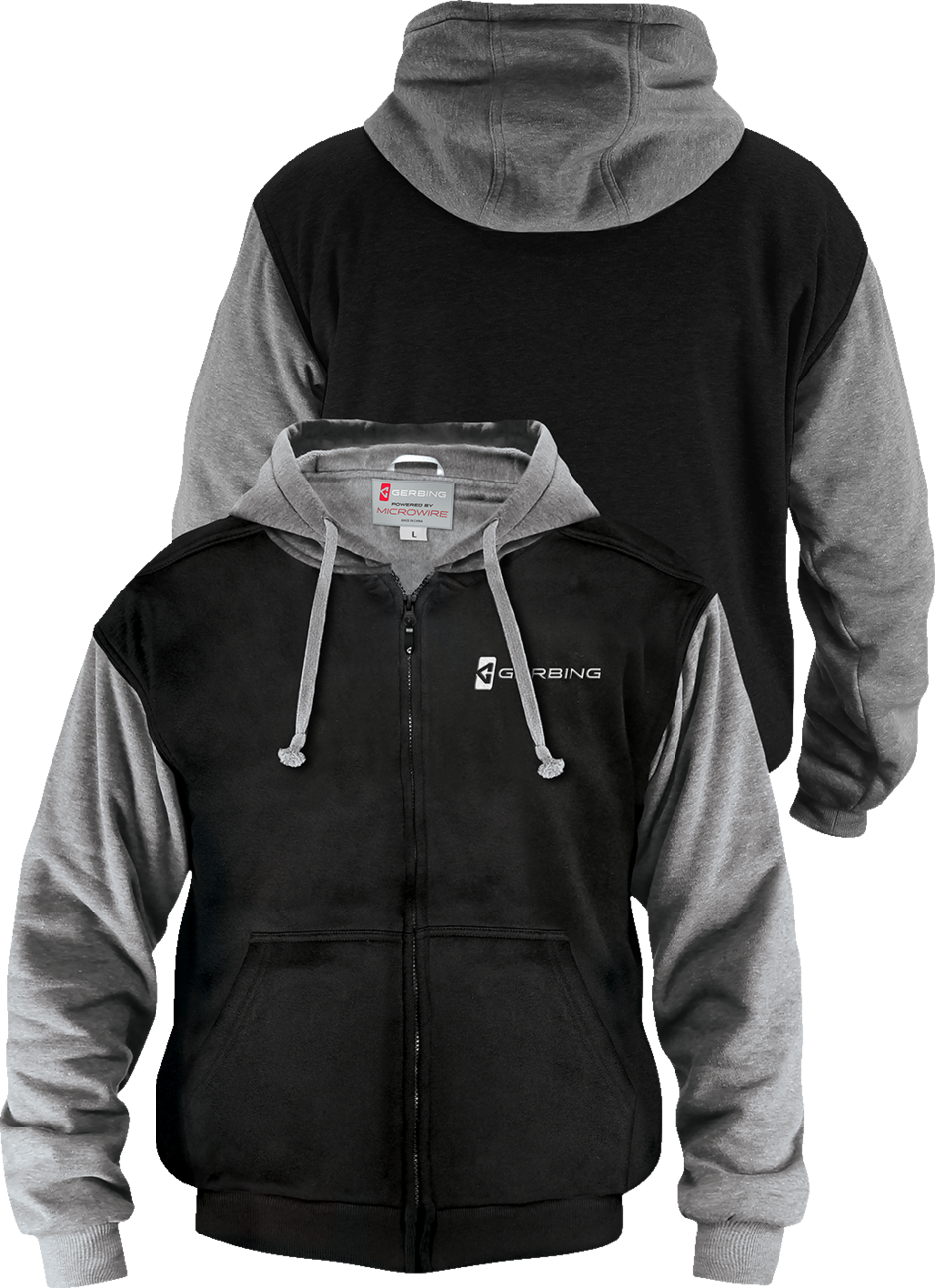 7 V Battery Heated Hoodie - Black