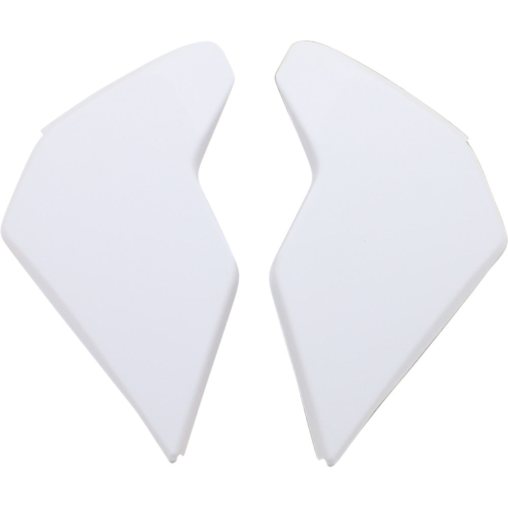 Icon Airflite Helmet Side Plates - Rubatone White