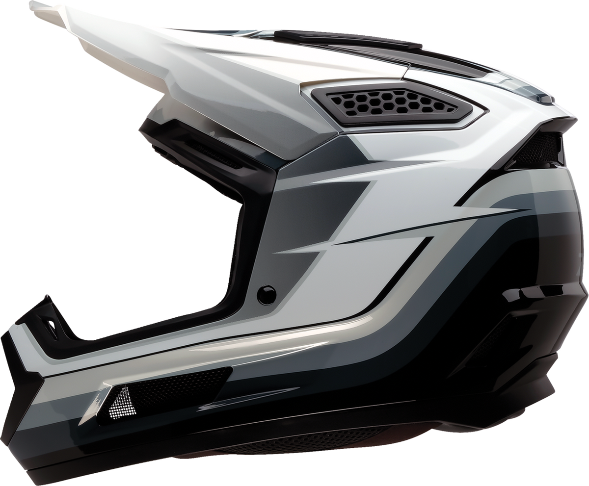 Z1R Dirt Maxx Vortex Helmet - Black/White/Gray