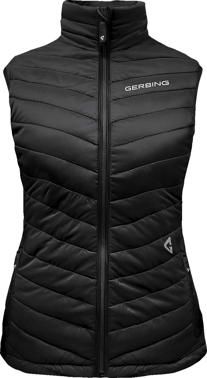 Gerbing Womens 7V Khione Puffer Heated Vest 2.0 - Black