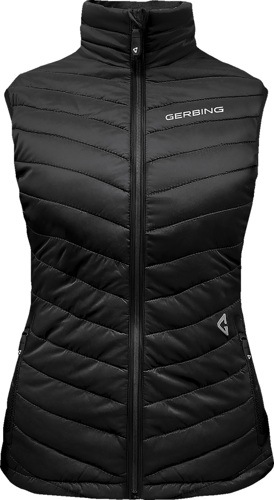 Gerbing Womens 7V Khione Puffer Heated Vest 2.0 - Black