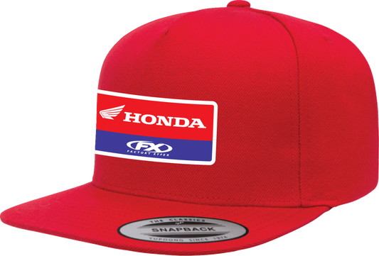 Facotry Effex Honda Victory Snapback Hat - Red