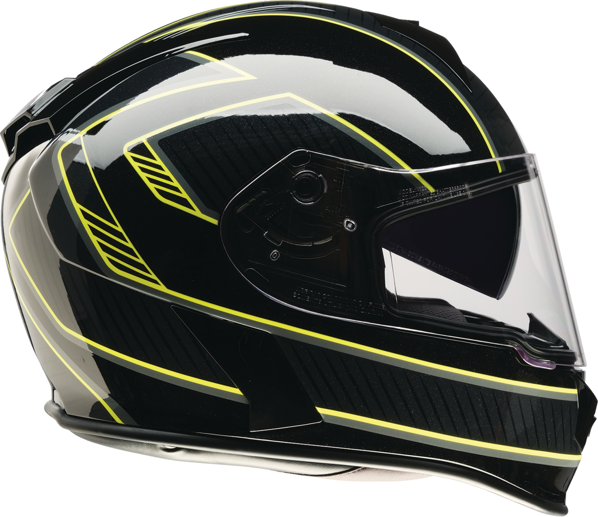 Z1R Warrant Amplify Helmet - Black/Hi-Viz