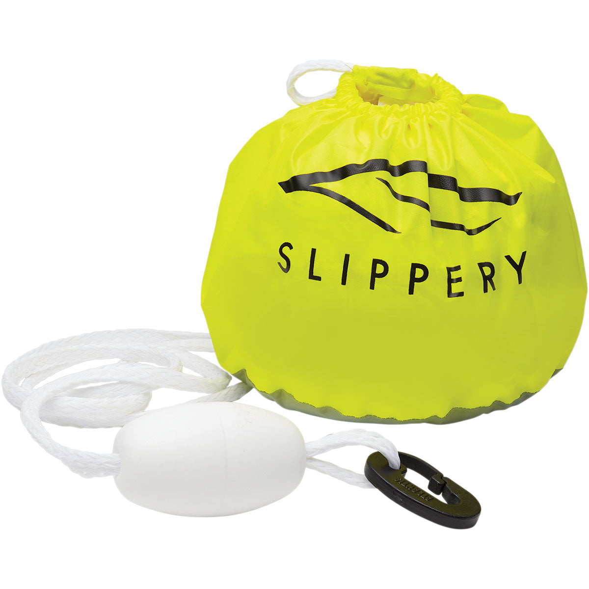 Slippery Anchor Bag with Rope/Float/Black Snap Hook - 