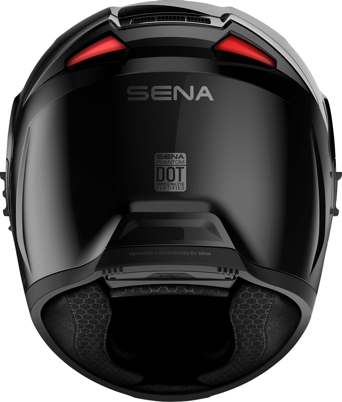 SENA Phantom Helmet - Gloss Black