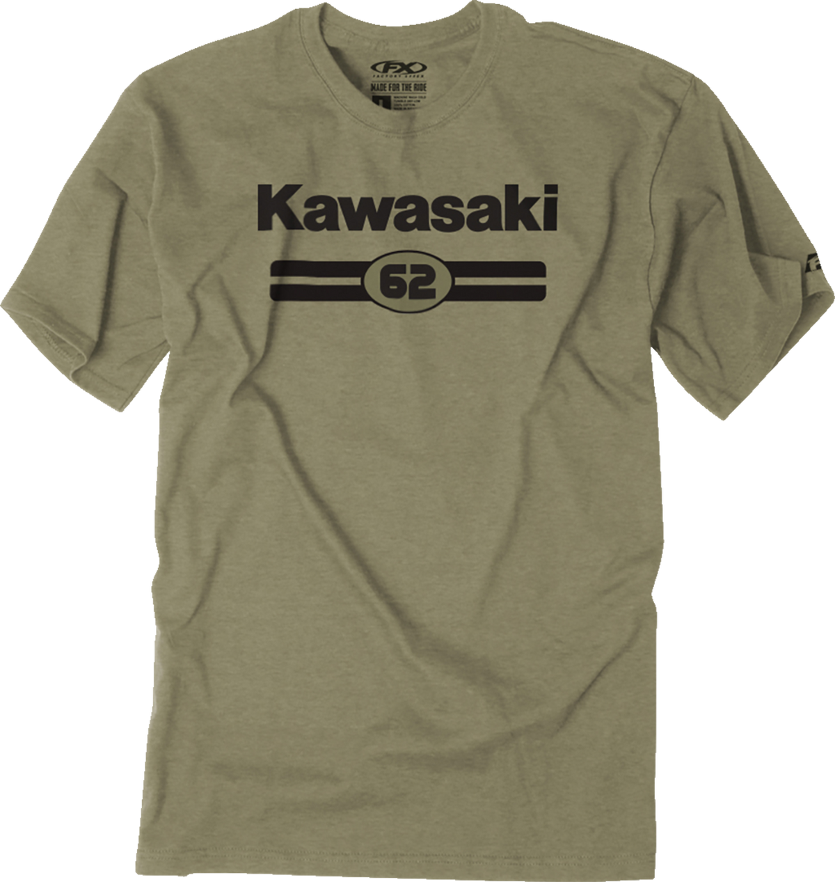 Facotry Effex Kawasaki Sixty Two T-Shirt - Heather Olive