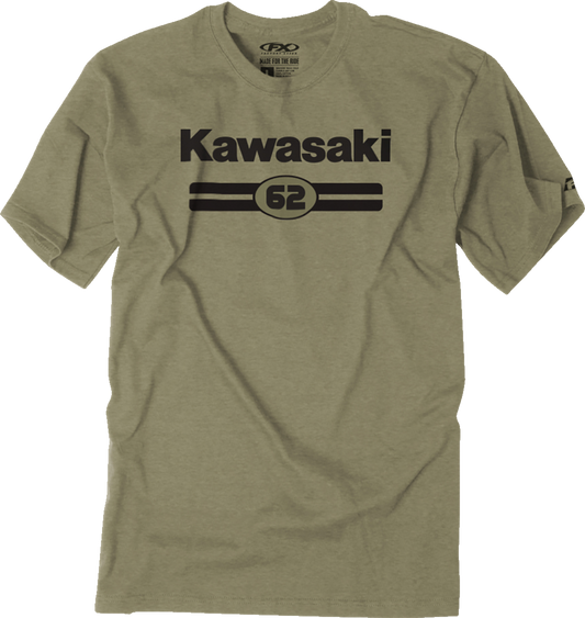 Facotry Effex Kawasaki Sixty Two T-Shirt - Heather Olive