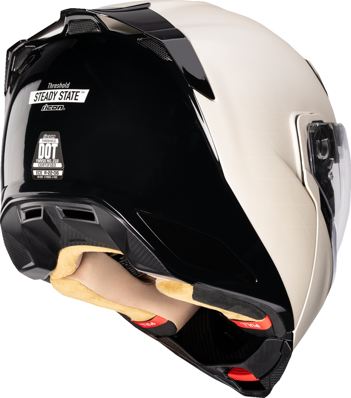 Icon Threshold Modular Helmet - Steady State - White