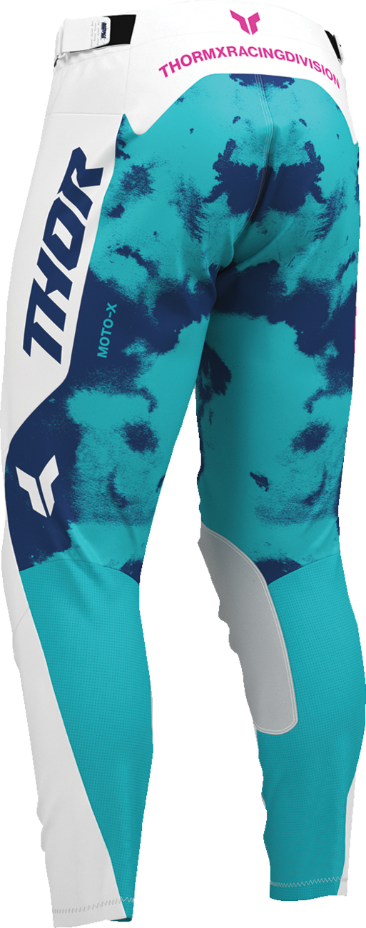 White/Aqua