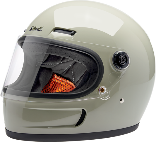 Biltwell Gringo SV Helmet - Gloss Chalk Gray - 2XL