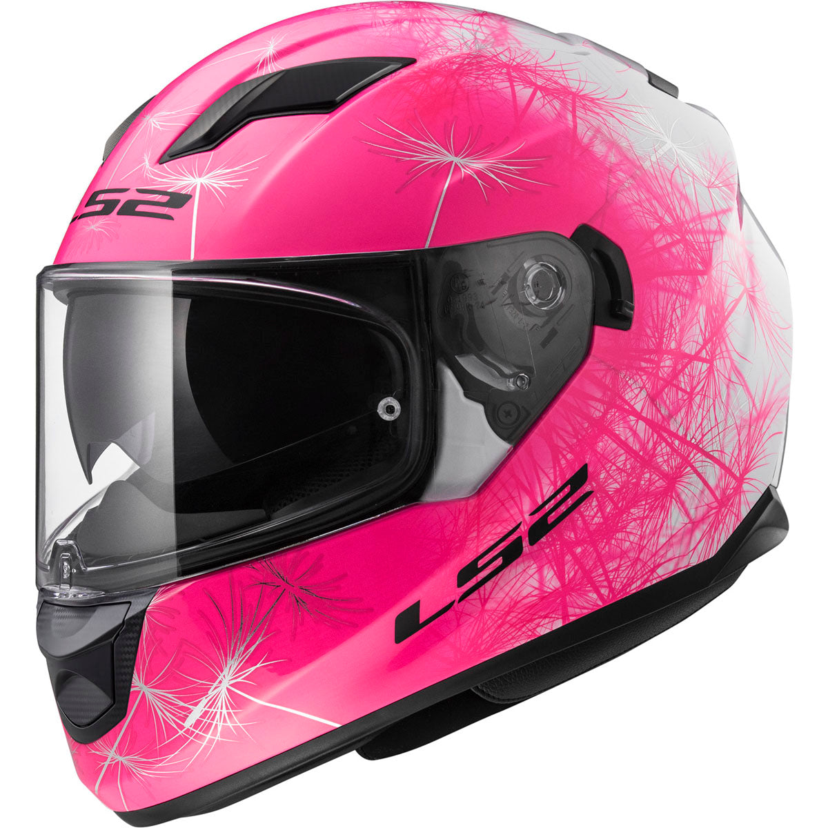 LS2 Stream Wind Helmet CLOSEOUT - Wind White/Pink