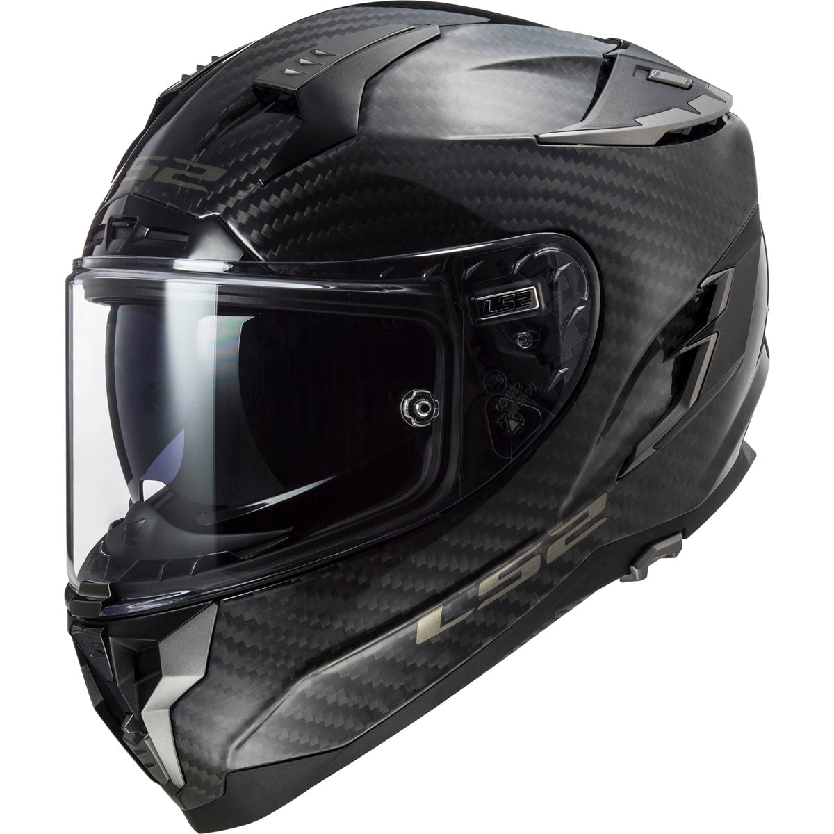 LS2 Challenger C Solid Helmet CLOSEOUT - Gloss Carbon