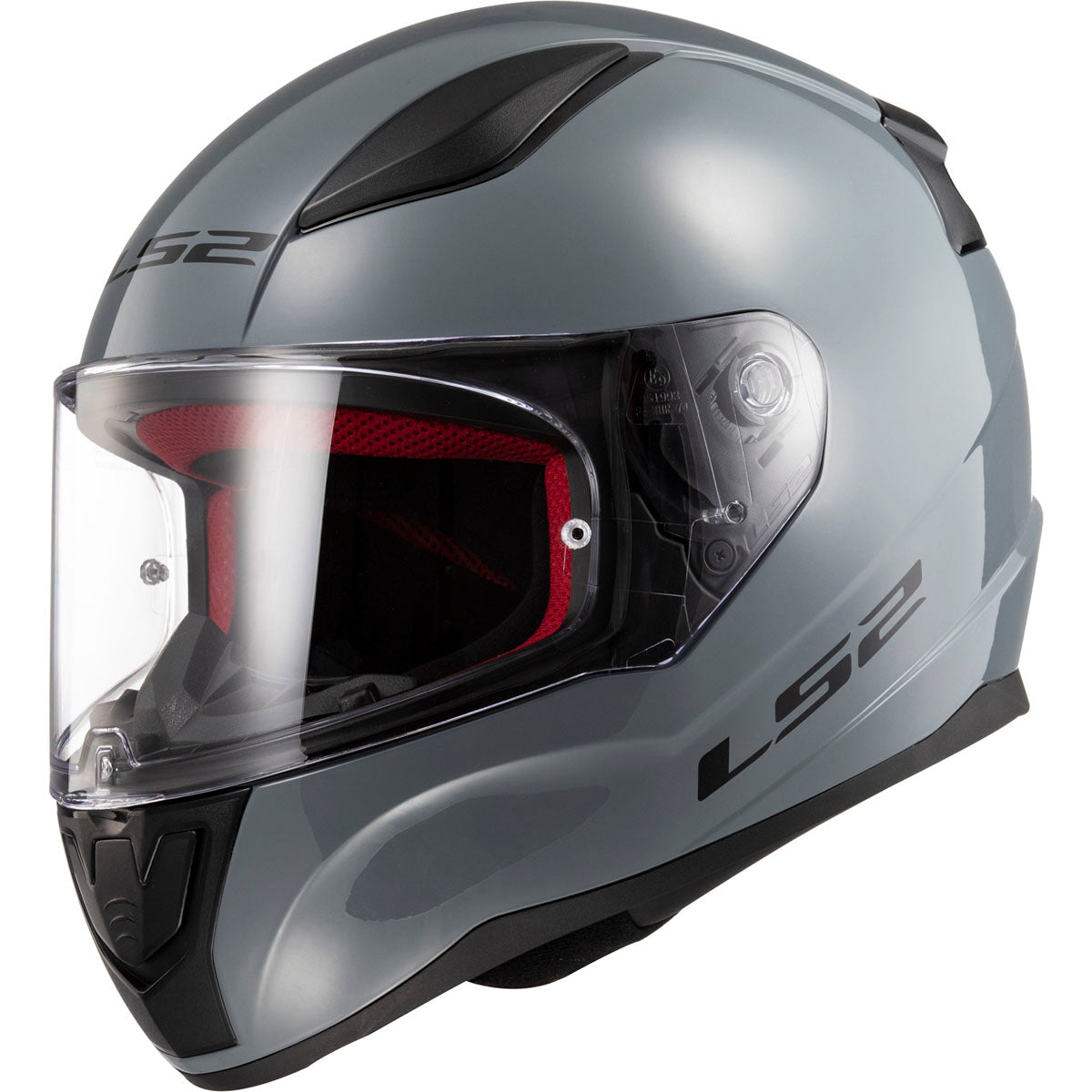 LS2 Rapid Solid Helmet CLOSEOUT - Gloss Battleship Gray
