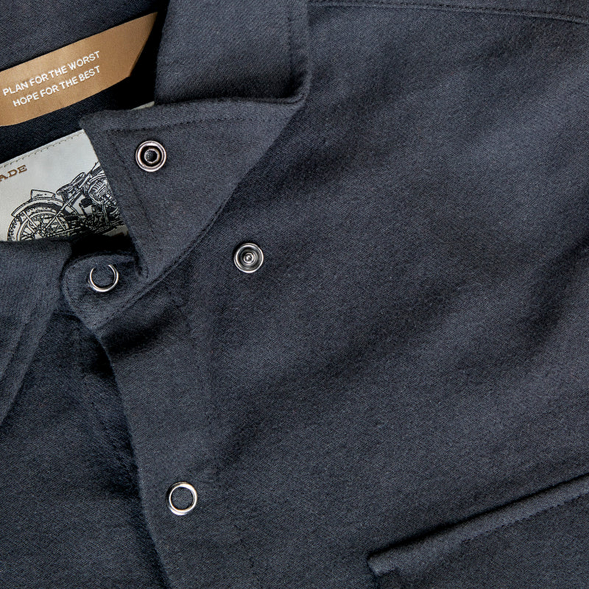 HI Test Flannel Shirt Black