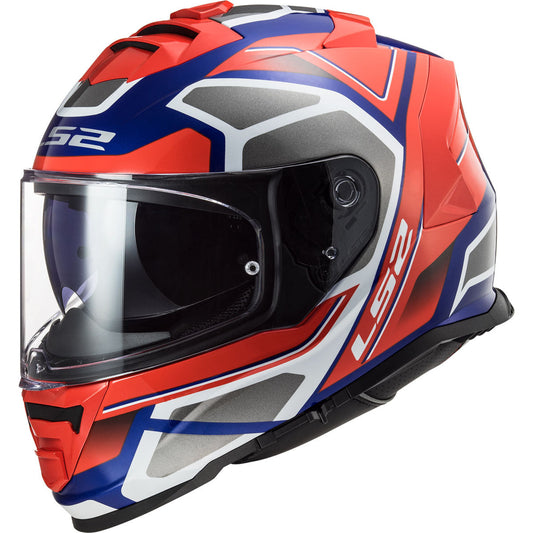 LS2 Assault Petra Helmet - Gloss Red/Blue/Graphite