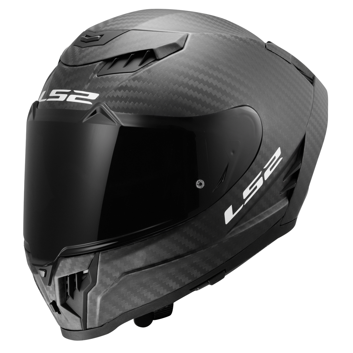 LS2 Dragon Carbon Solid Helmets - Matte Black