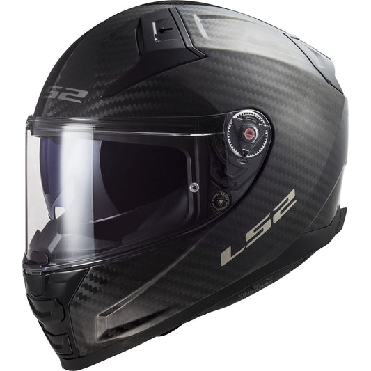 LS2 Citation II Carbon Solid Helmet CLOSEOUT - Gloss Carbon