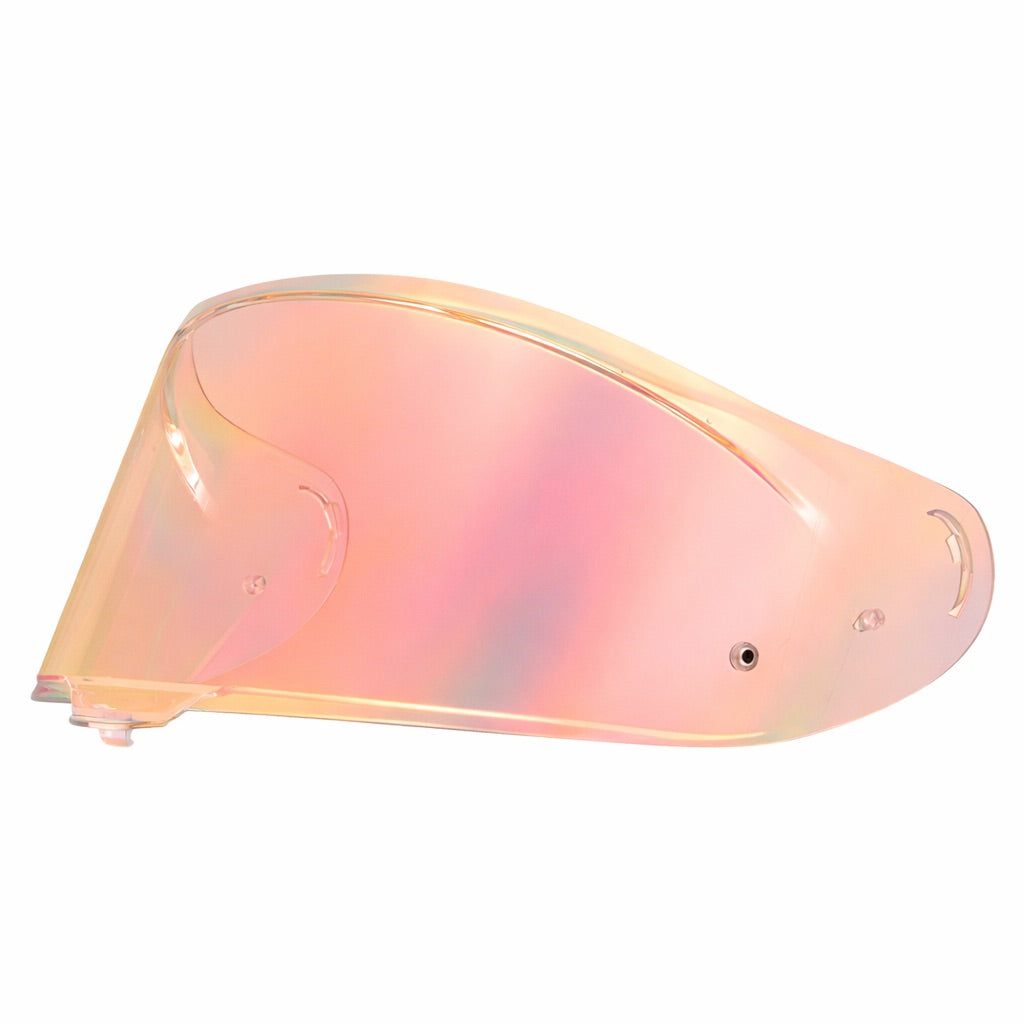 LS2 Dragon Carbon/Challenger II Light Electron Shield - Electron Iridium Red