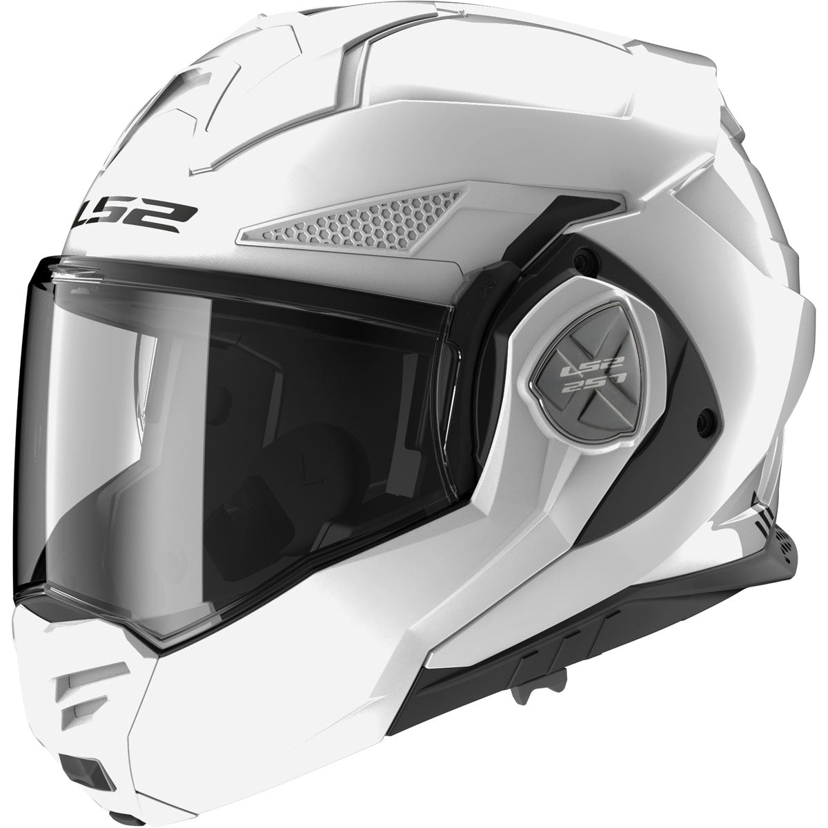 LS2 Advant X Solid Helmet - Gloss White LS2 Advant X Solid Helmet - Gloss White