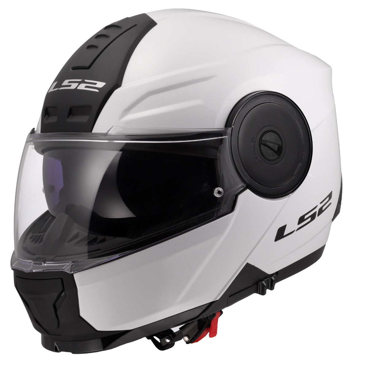 LS2 Horizon II Solid Helmets - Gloss White