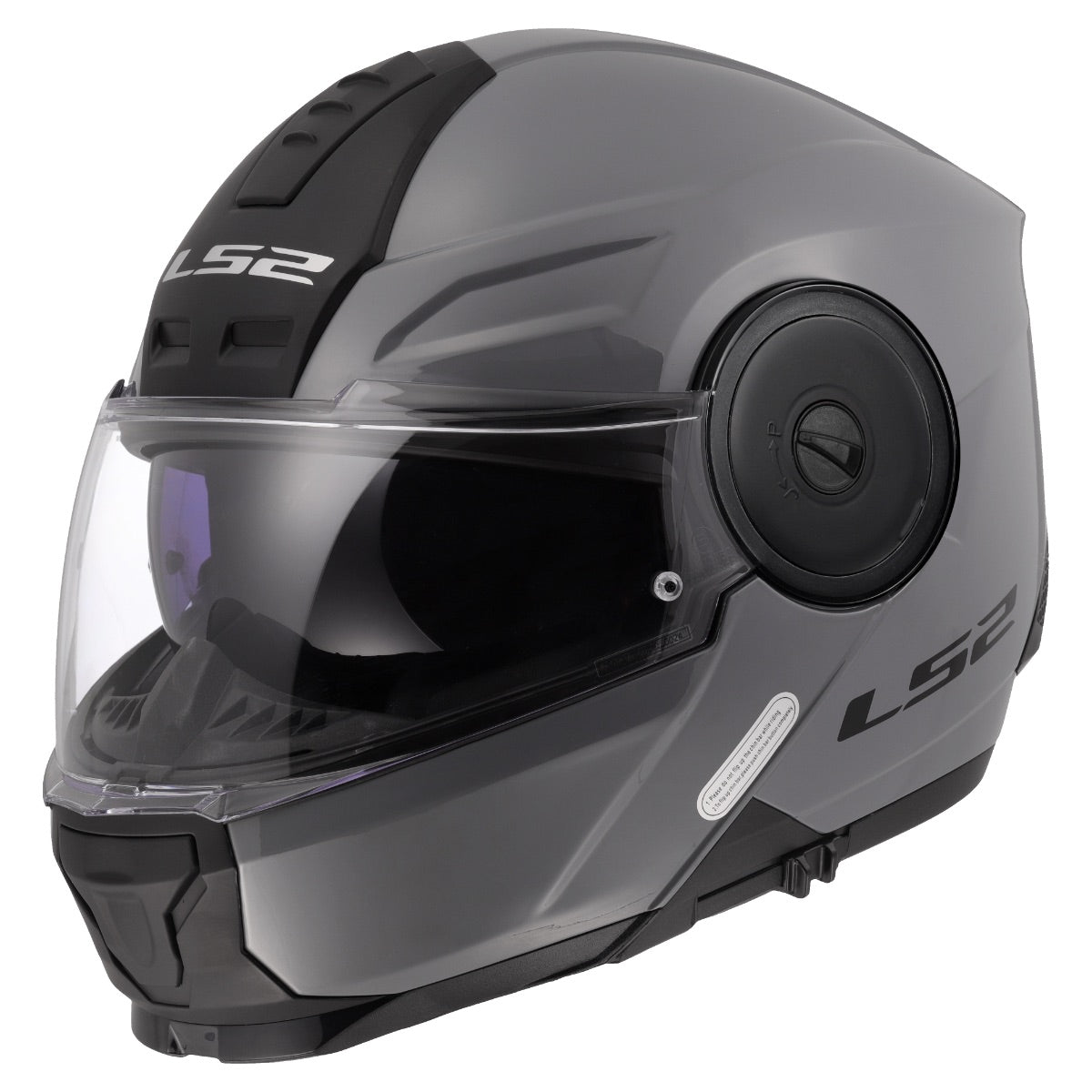 LS2 Horizon II Solid Helmets - Gloss Nardo Gray
