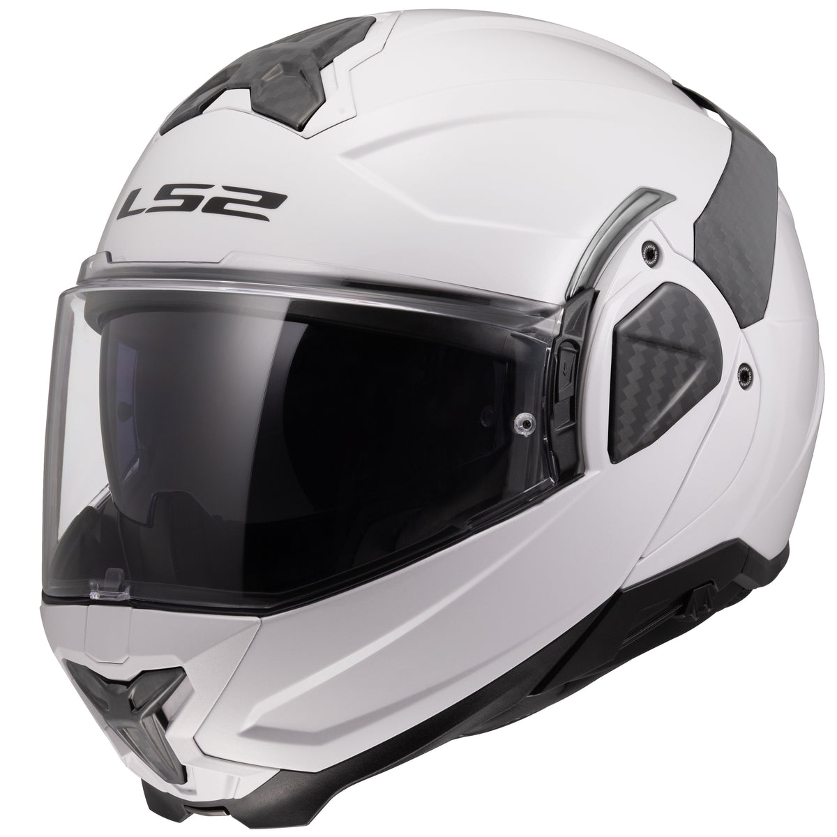 LS2 Advant II Helmet - Gloss White