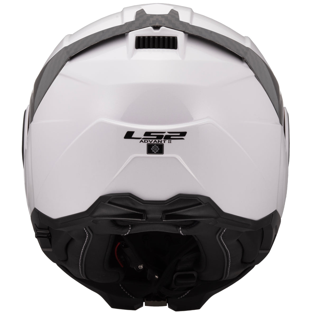 LS2 Advant II Helmet - Gloss White