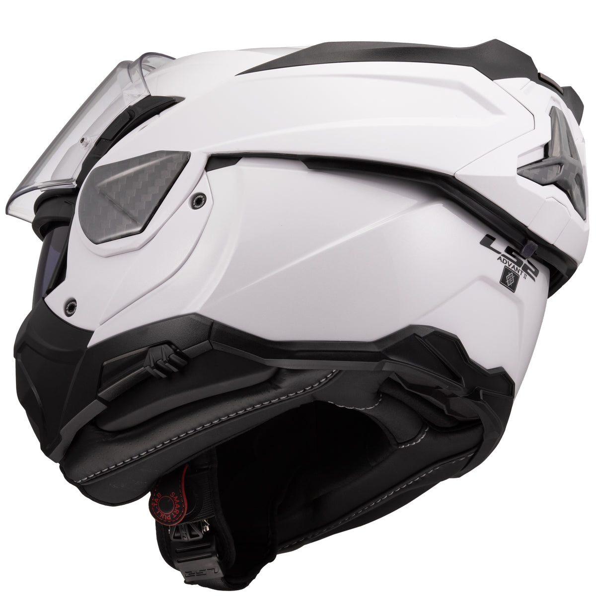 LS2 Advant II Helmet - Gloss White