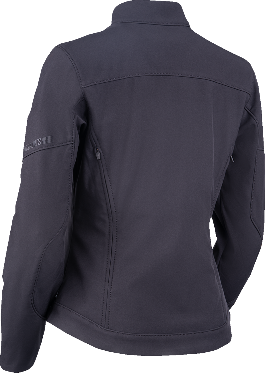 Icon Womens Merc3 Jacket - Black