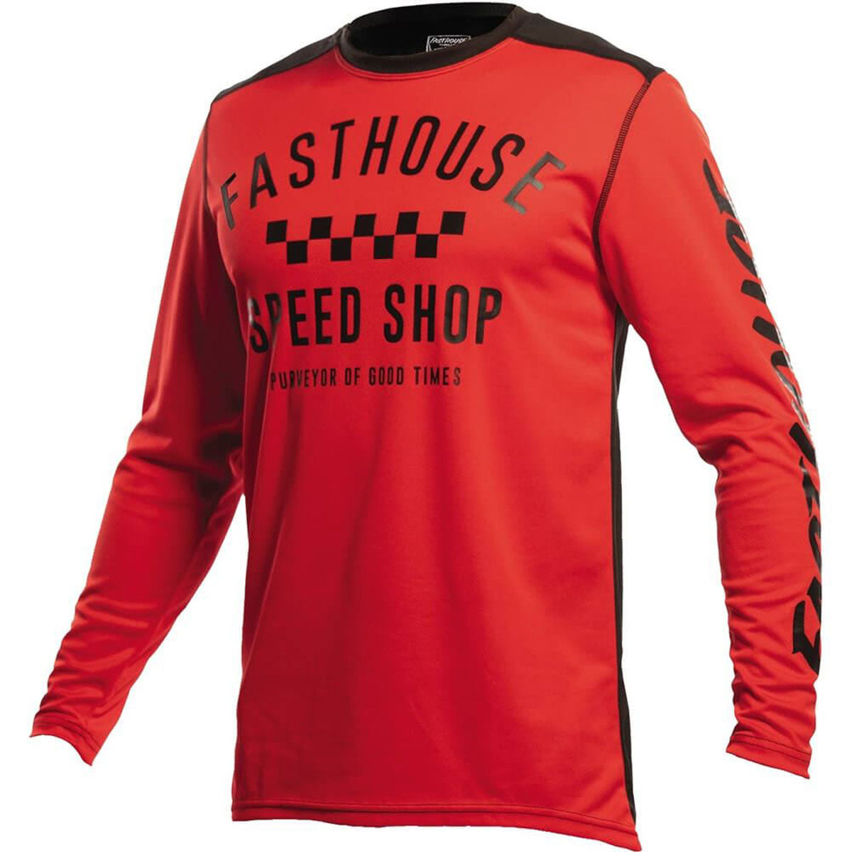 Fasthouse Youth Carbon Jersey - Red/Black
