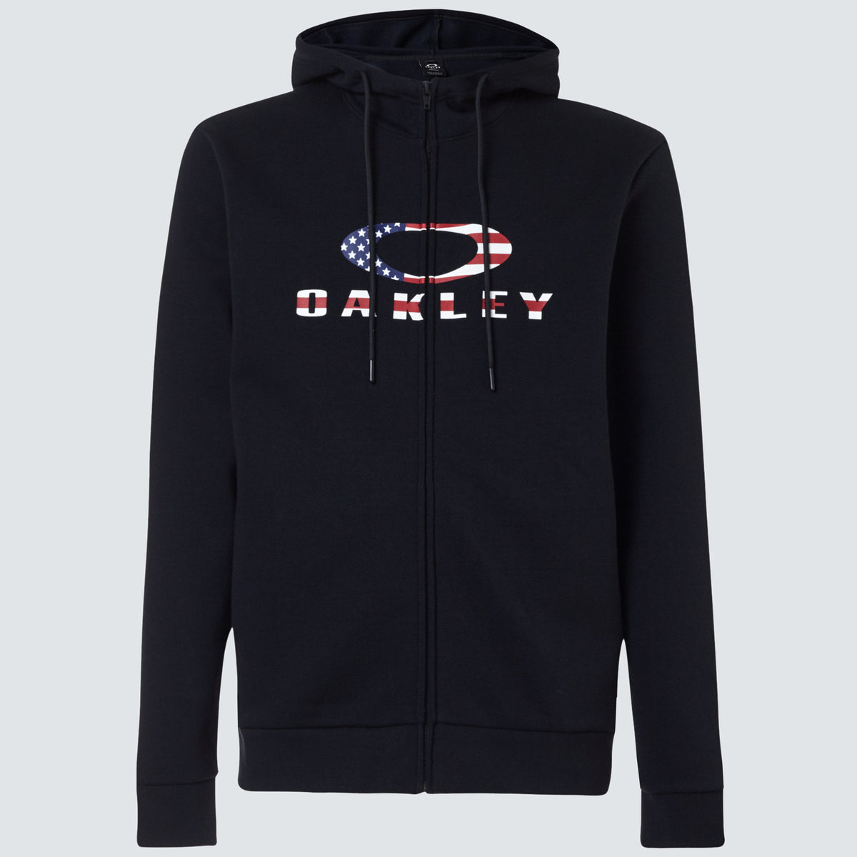 Oakley Bark FZ 2.0 Hoodie - Black/American Flag