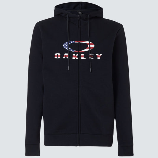 Oakley Bark FZ 2.0 Hoodie - Black/American Flag