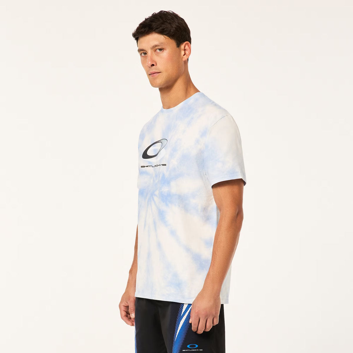 Saturdays NYC x Oakley Tee - Tie Dye Light Blue