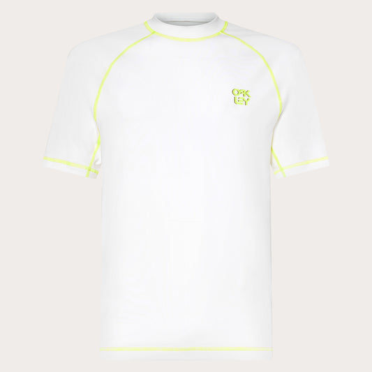 Oakley Coral Shortsleeve Rashguard - White