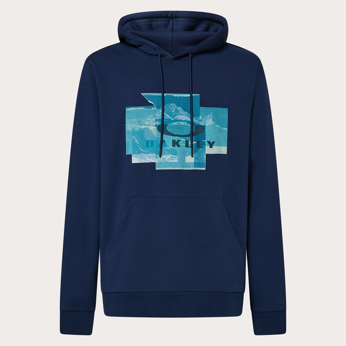 Oakley Mountain Camo Hoodie Sweatshirt - Abyss