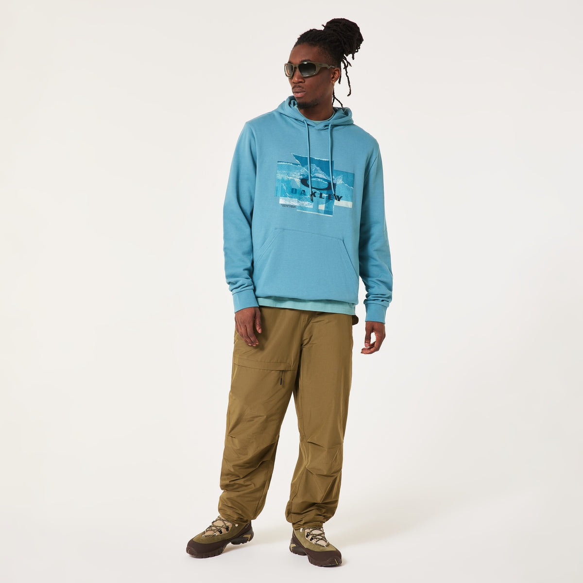 Oakley Mountain Camo Hoodie Sweatshirt