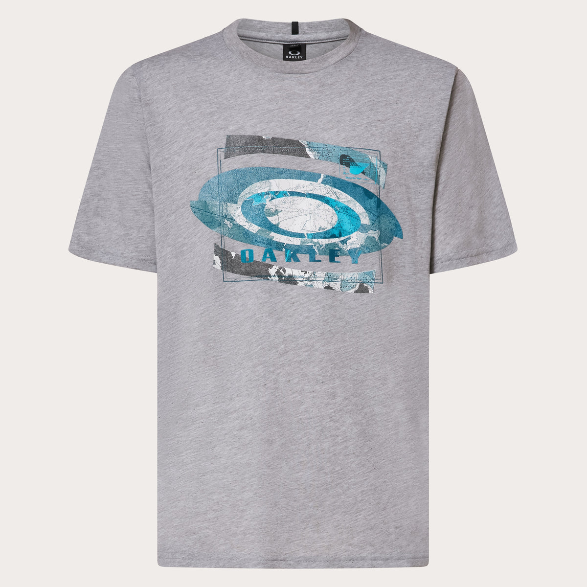 Oakley Camo Map Tee - New Granite Hthr