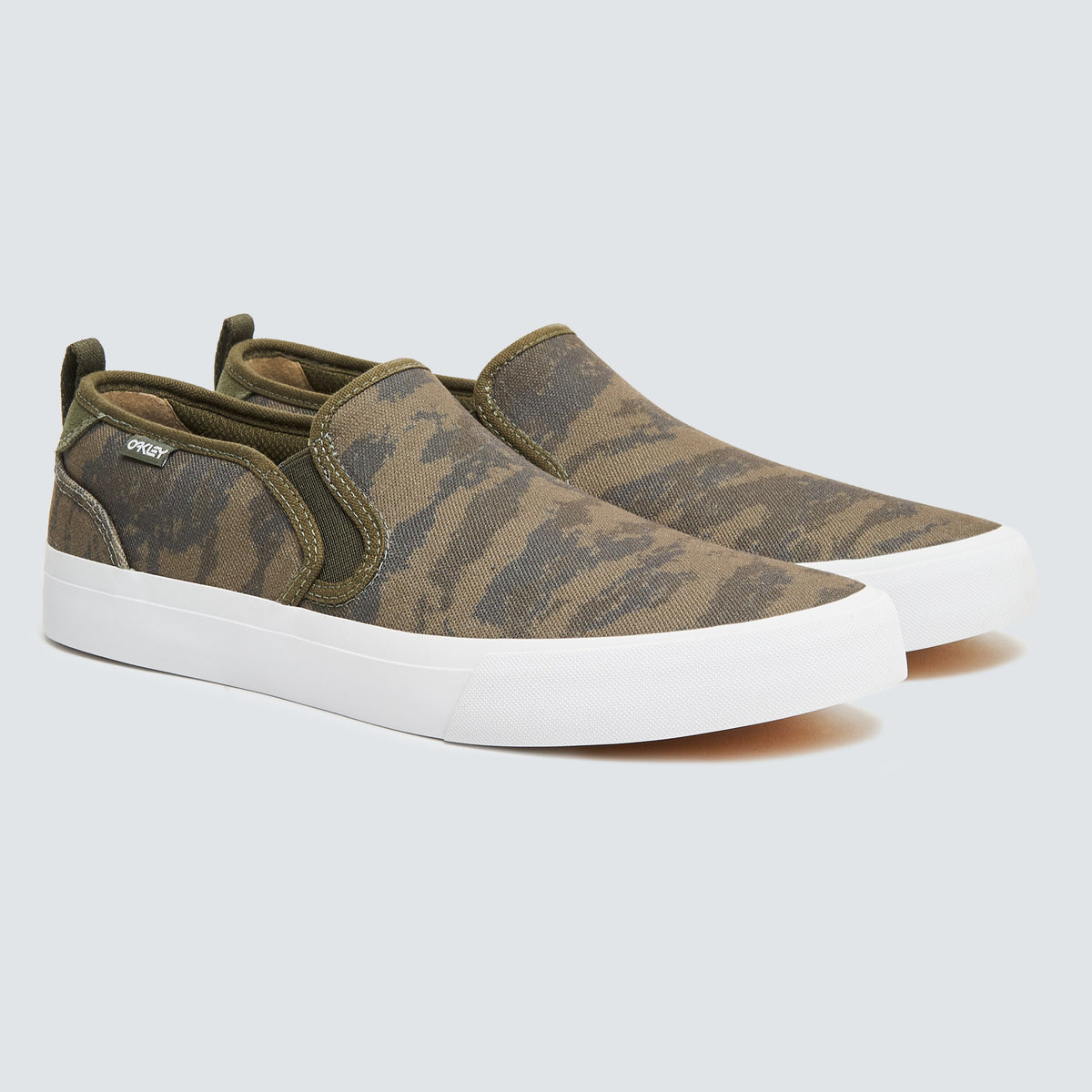 Oakley B1b Classic Slip On Shoes - Green Brush Camo