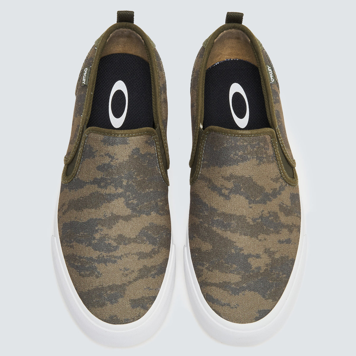 Oakley B1b Classic Slip On Shoes - Green Brush Camo